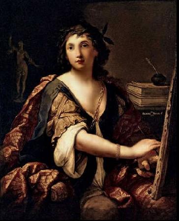 SIRANI, Elisabetta Self portrait oil painting image